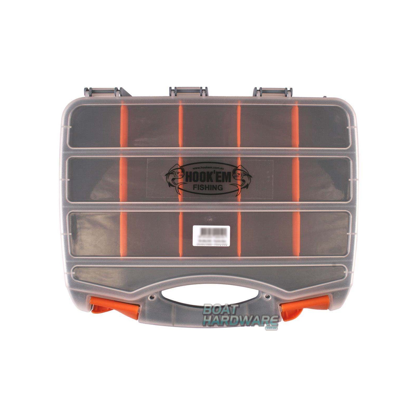 Tackle Box Single Sided Heavy Duty (15 Compartments)